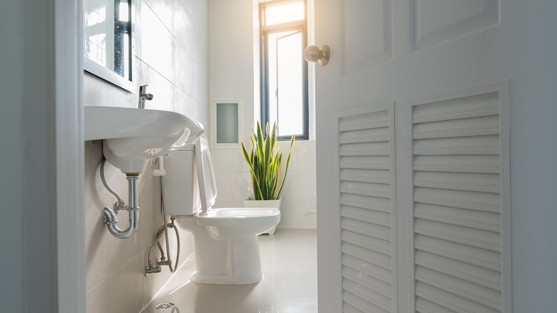 Modern bathroom remodel