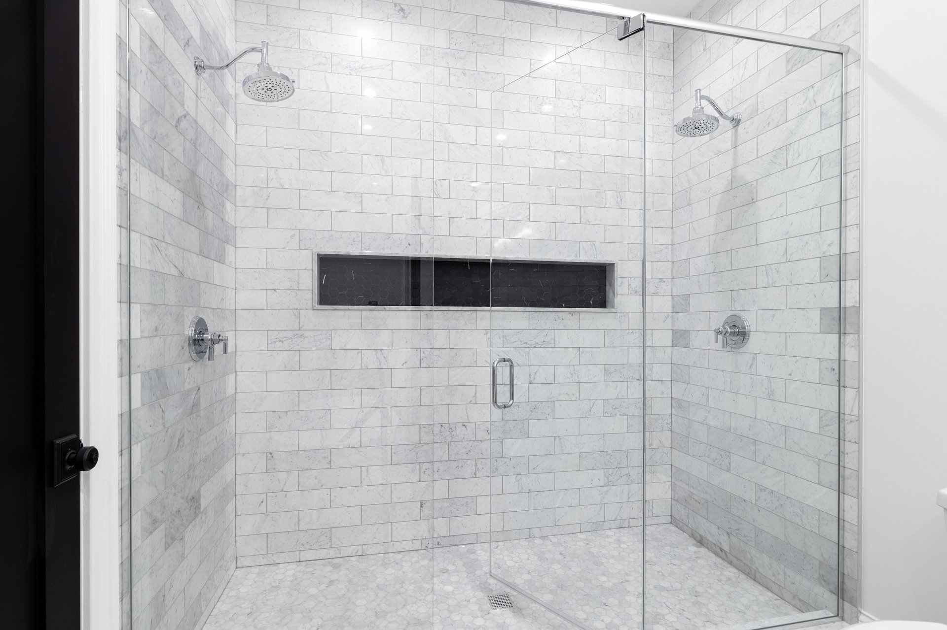 Modern bathroom remodel